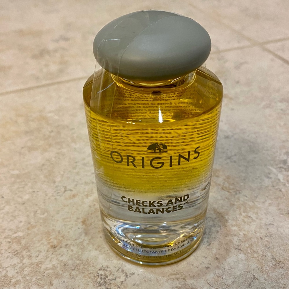 New Origins Checks and Balances Milky Oil Cleanser + Makeup Melter Full Size